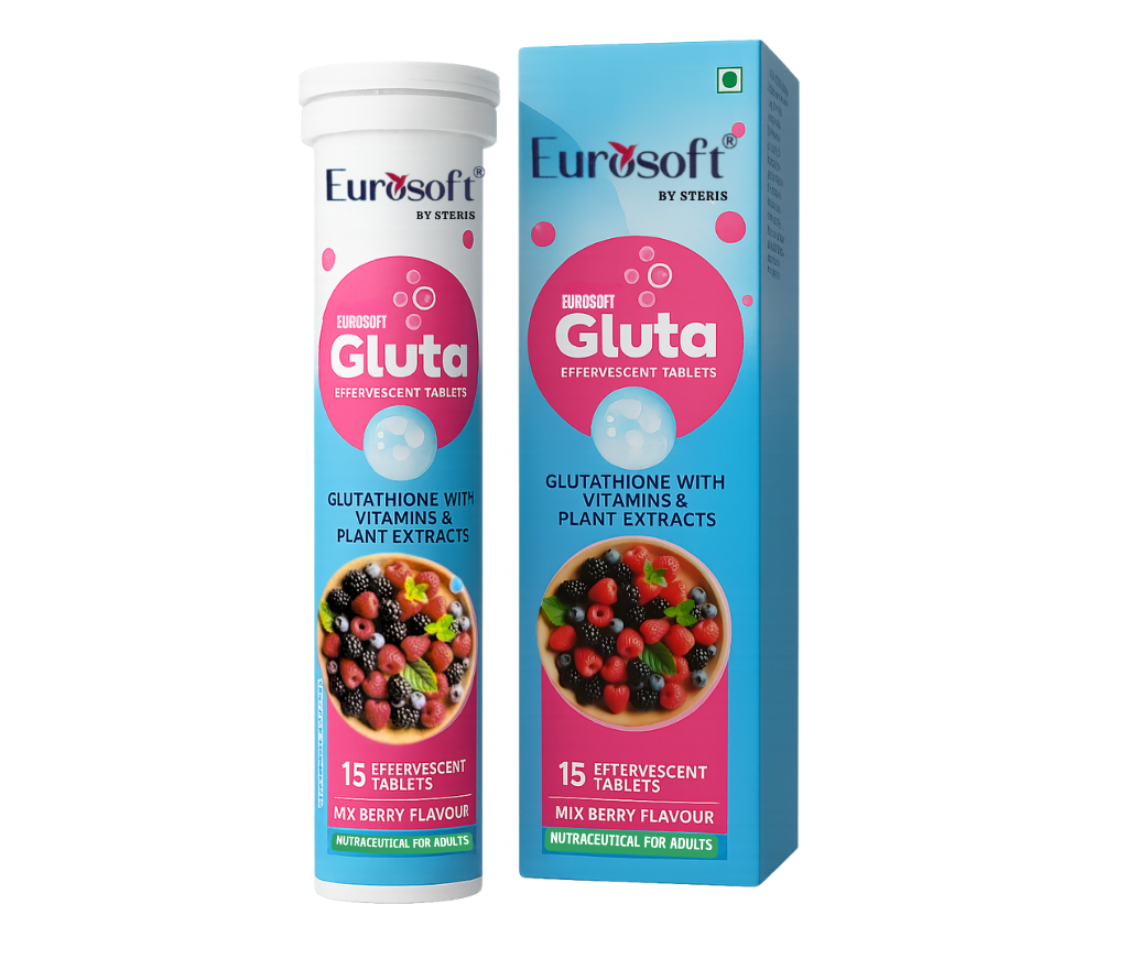 Glutathione & Vitamin C Tablets for Skin Whitening, Immunity & Detox Support