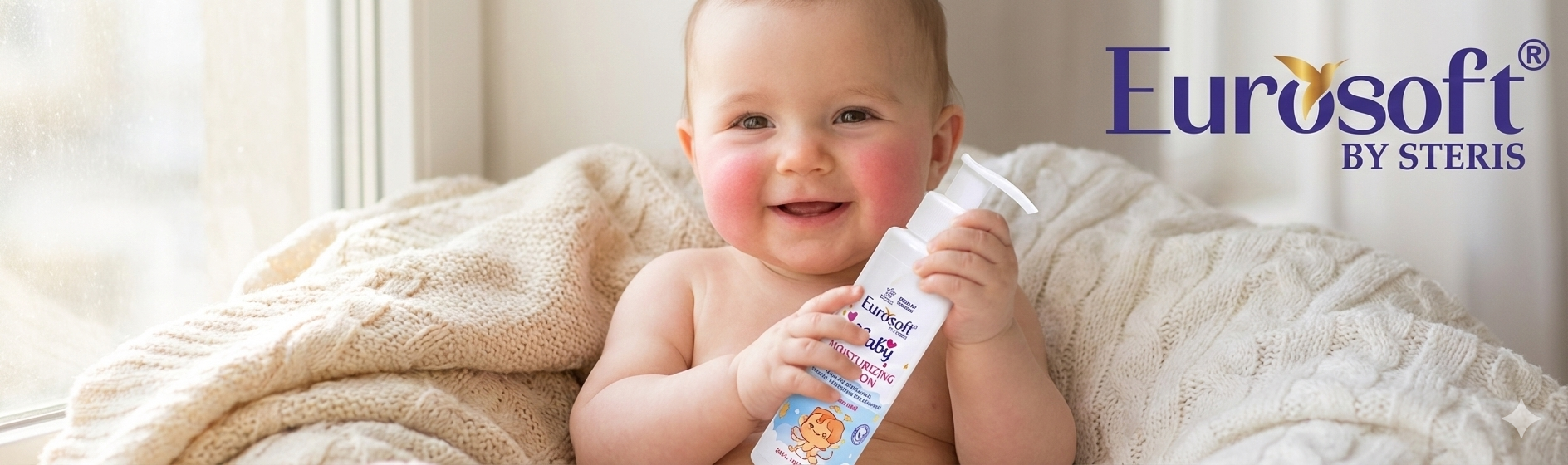 best baby moisturizer lotion in india : EUROSOFT BABY MOISTRUISER LOTION