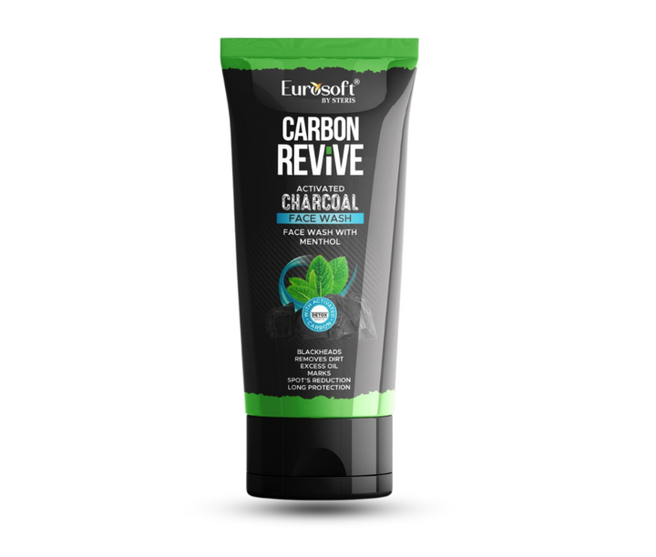 Activated charcoal face wash