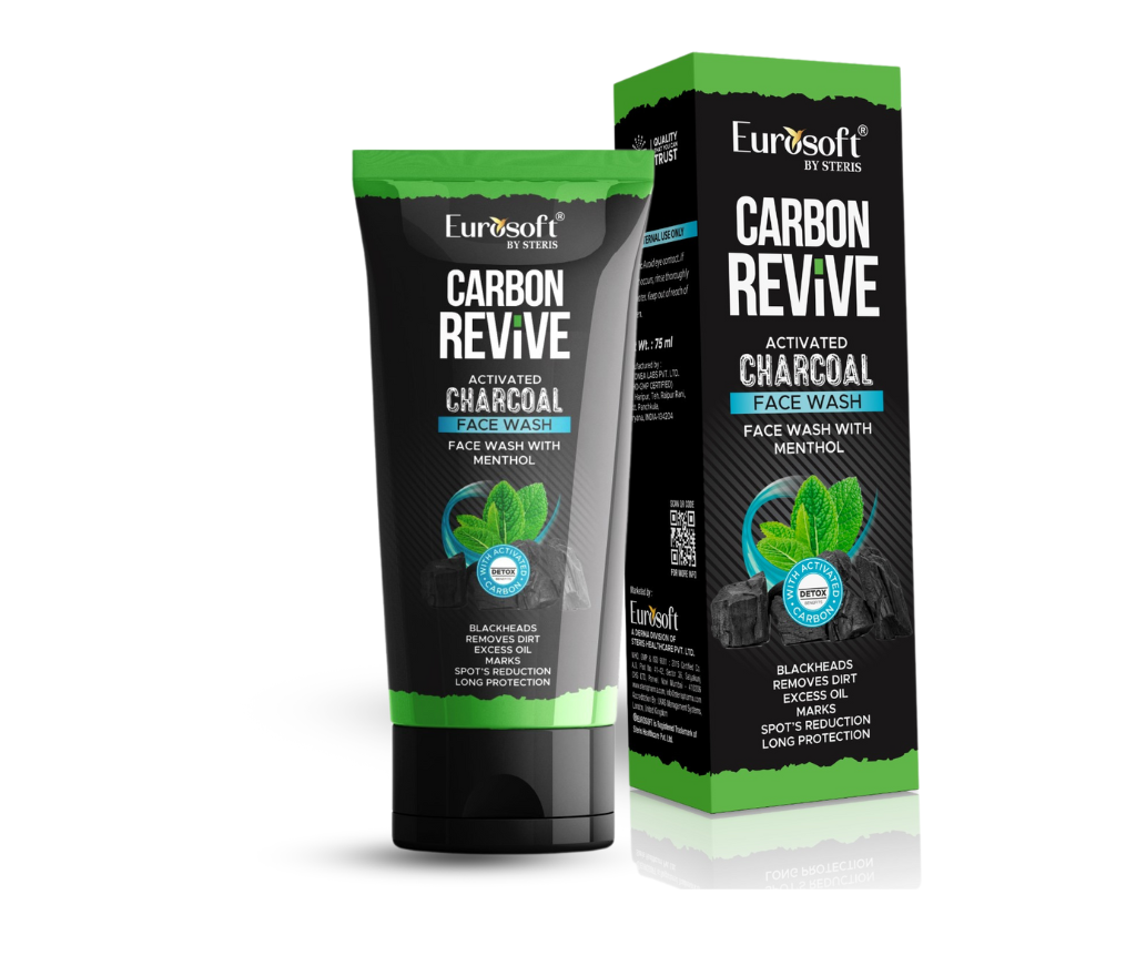 CARBON REVIVE Activated Charcoal Face Wash for Oil Control