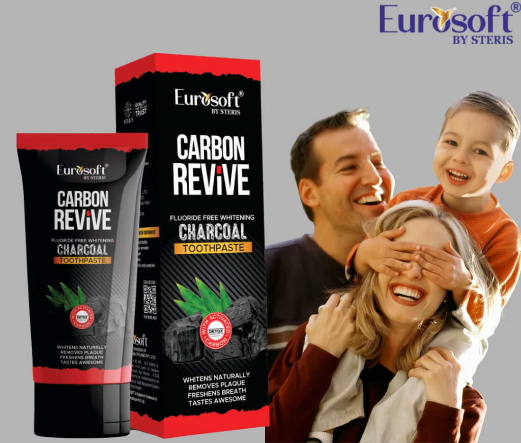 Activated Charcoal Toothpaste By EUROSOFT