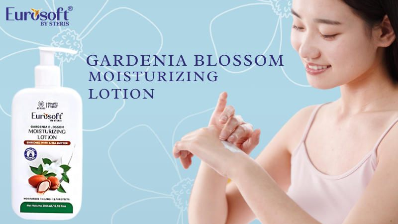 EUROSOFT Gardenia Blossom Moisturizing Lotion: Lightweight Hydration for Long-Lasting Softness