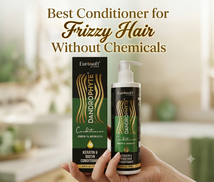 Best Conditioner for Frizzy Hair Without Chemicals – Top Natural Solution for Smooth & Healthy Hair.