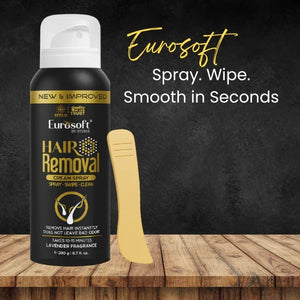 Best Eurosoft Hair Removal Cream Spray for Sensitive Skin.