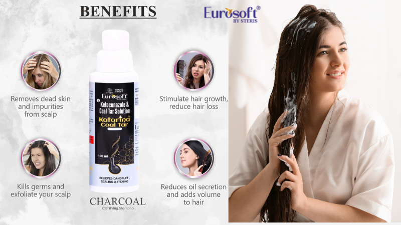 Effective Scalp Care with Katarina Coal Tar Shampoo