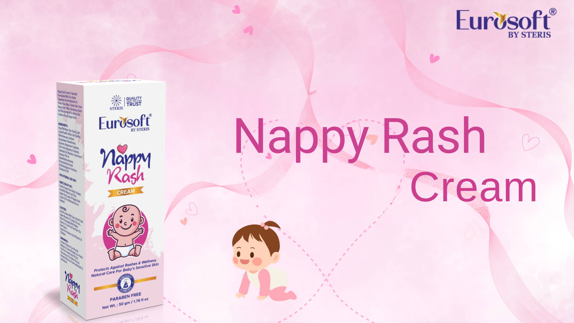 EUROSOFT NAPPY RASH Cream – Gentle Relief for Your Baby’s Delicate Skin
