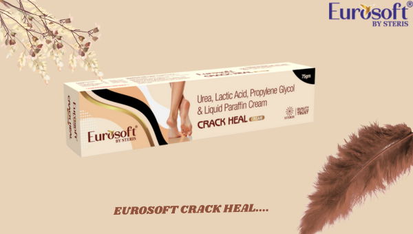 Eurosoft crack heal cream for feet......feel the feather touch
