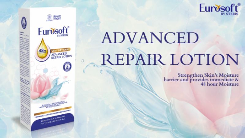 Best Moisturizer for Dry Skin: EUROSOFT BY STERIS Advance Repair Lotion for Very Dry Skin