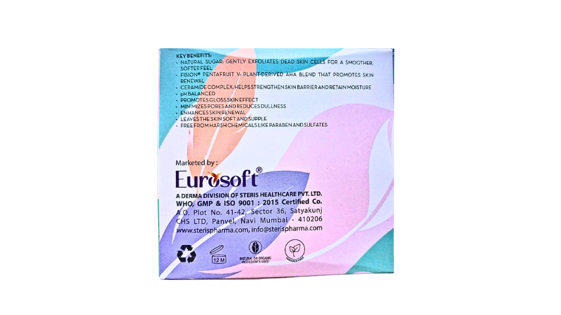 Sugar Scrub – Exfoliating Body Scrub for Smooth & Glowing Skin Eurosoft