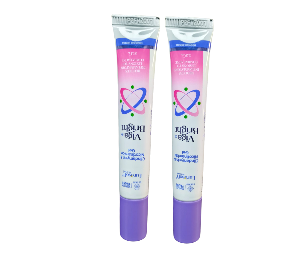 Clindamycin and Nicotinamide gel | VIGA BRIGHT Gel