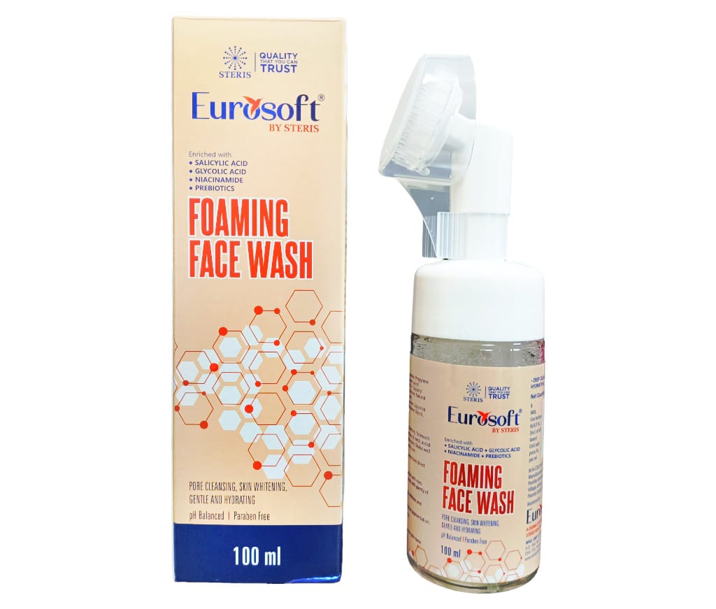 best face wash for oily skin | Eurosoft Foaming Face Wash