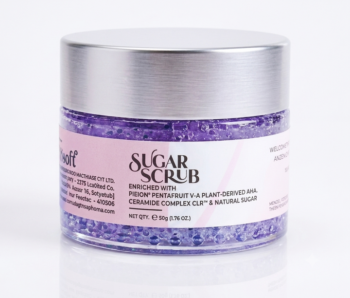 Sugar Scrub – Exfoliating Body Scrub for Smooth & Glowing Skin Eurosoft