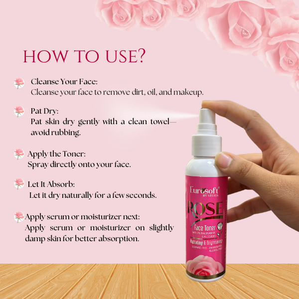 EUROSOFT ROSE FACE TONER
