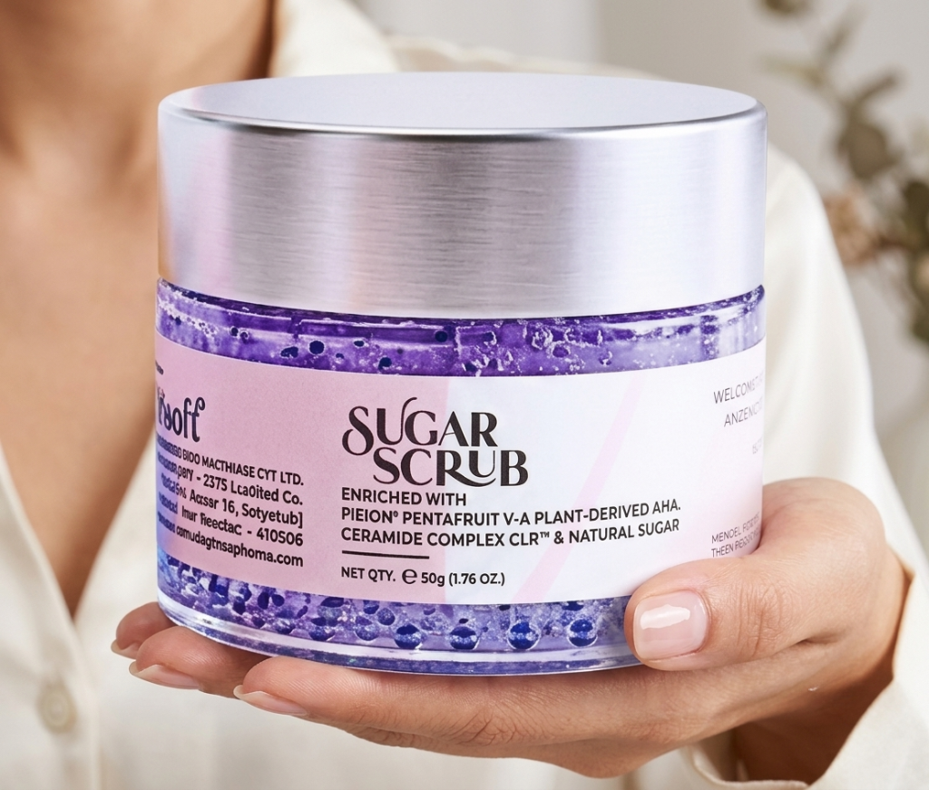 Sugar Scrub – Exfoliating Body Scrub for Smooth & Glowing Skin Eurosoft