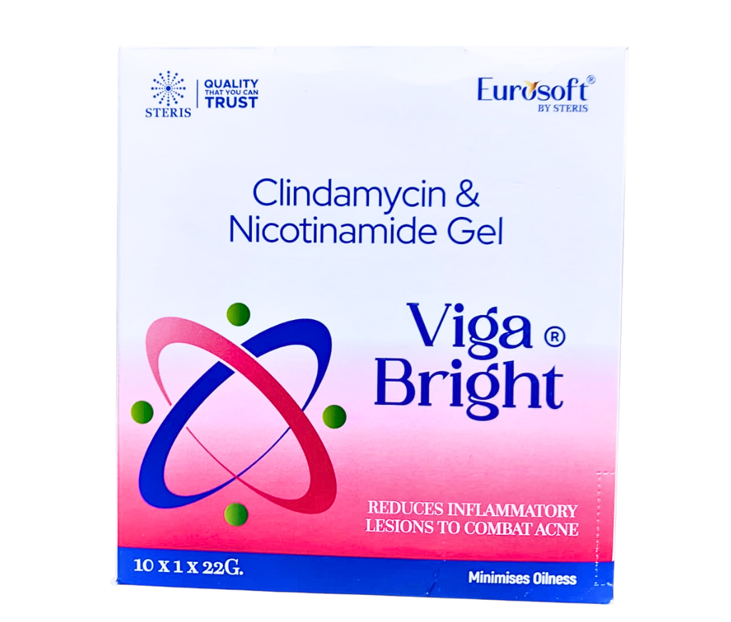 Clindamycin and Nicotinamide gel | VIGA BRIGHT Gel