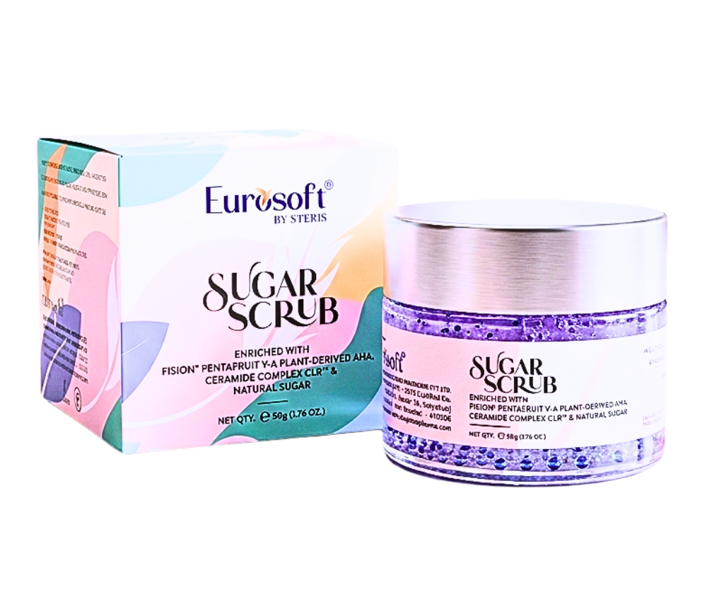 Sugar Scrub – Exfoliating Body Scrub for Smooth & Glowing Skin Eurosoft