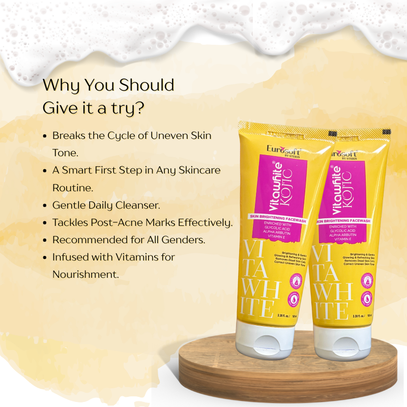 Eurosoft Vitawhite Kojic Facewash