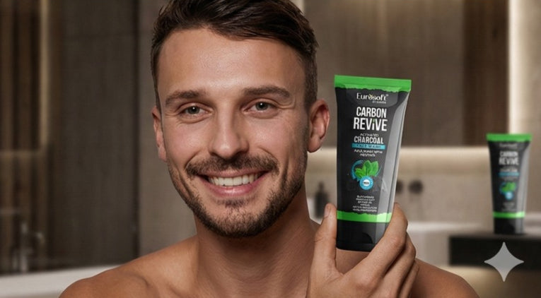 Activated charcoal face wash